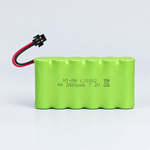 2800mah 2p akku rc - 7.2v, sm-2p